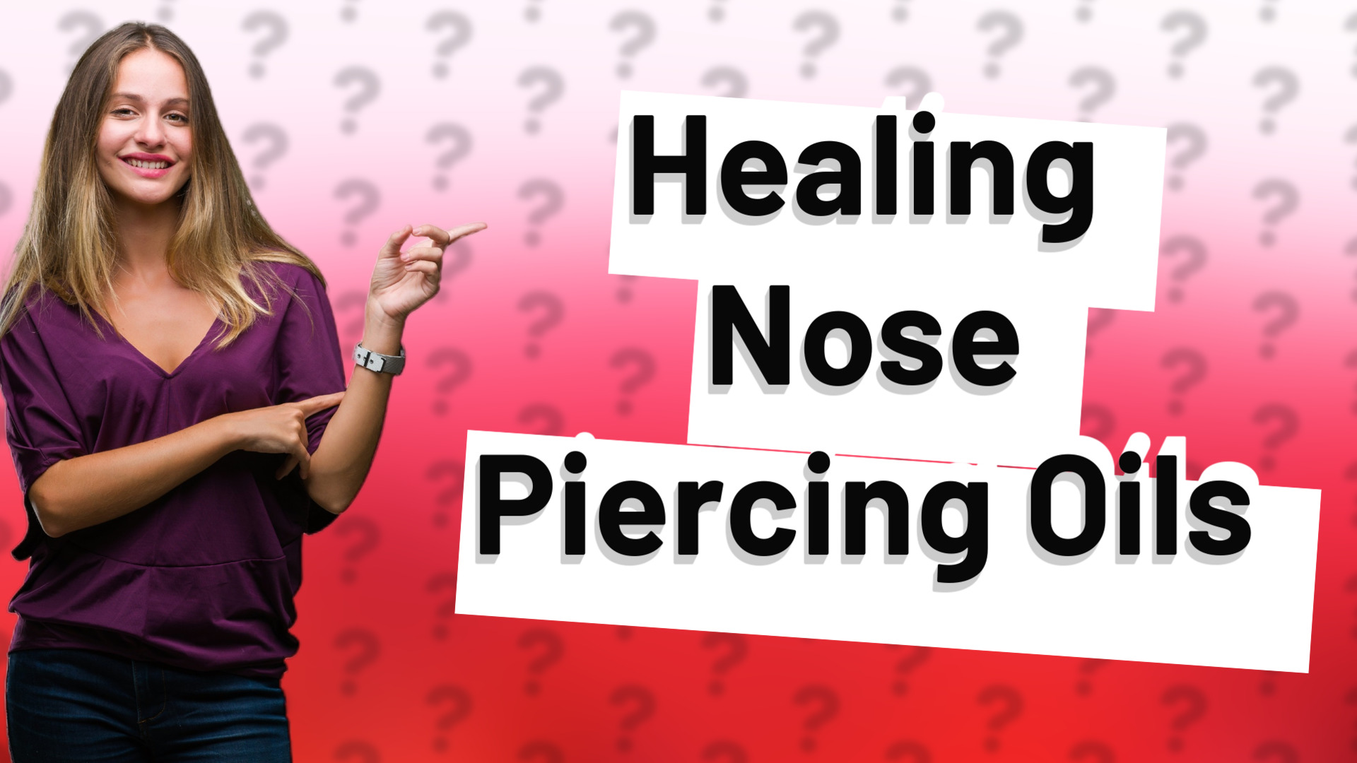 Healing Nose Piercing Oils