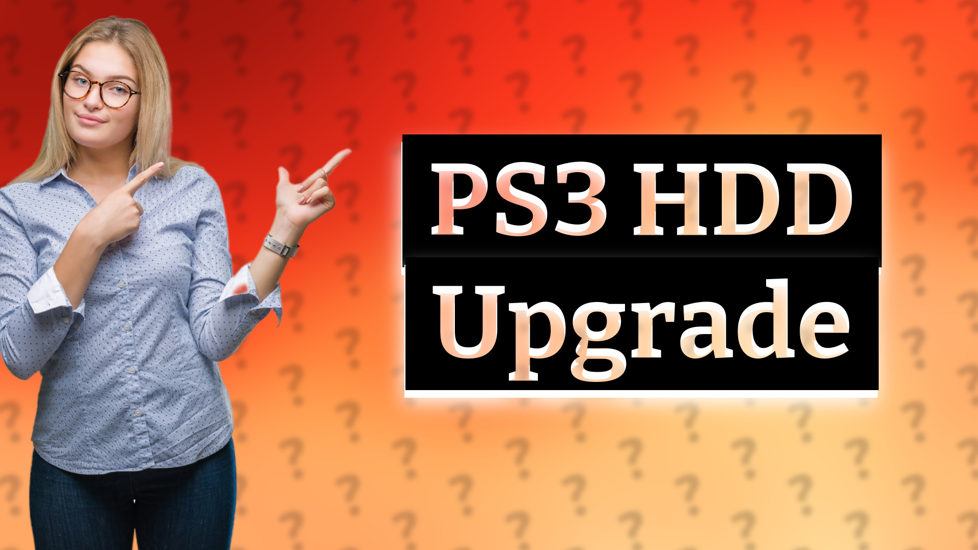 PS3 HDD Upgrade