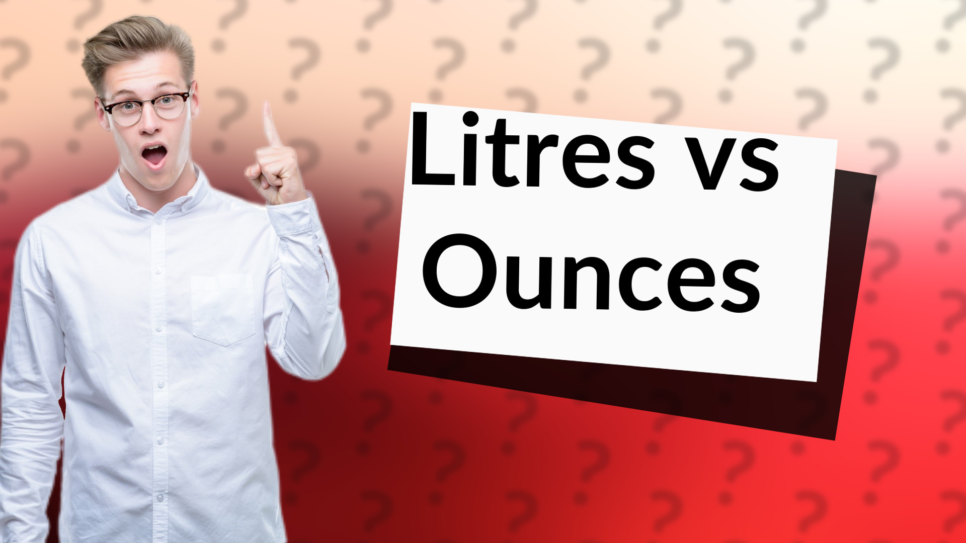 Litres vs Ounces