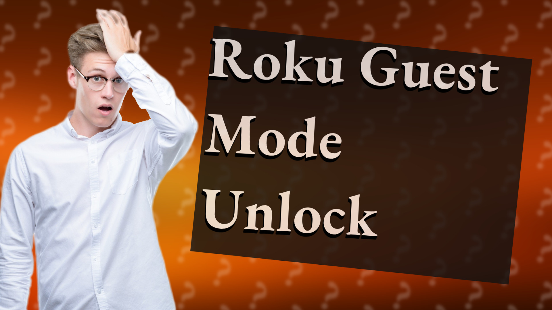 Roku Guest Mode Unlock