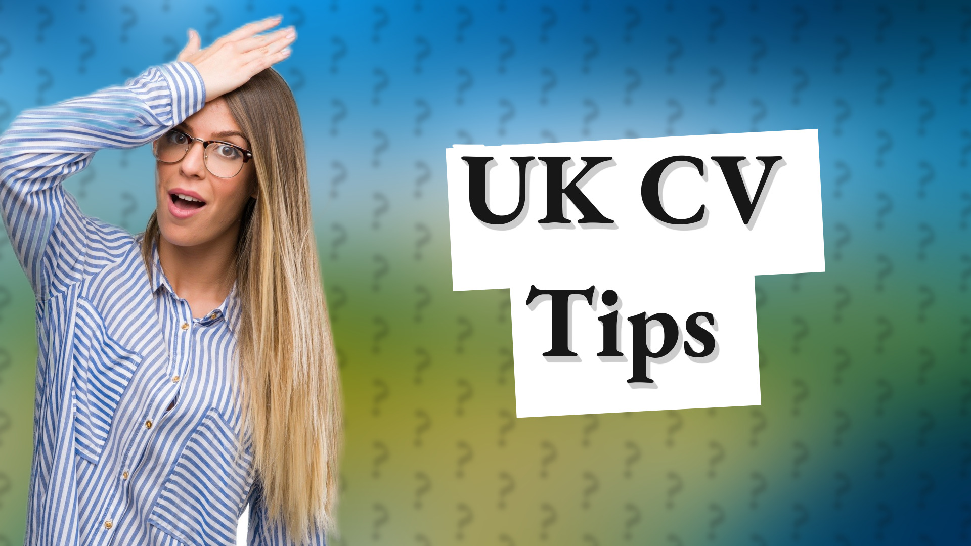 UK CV Tips