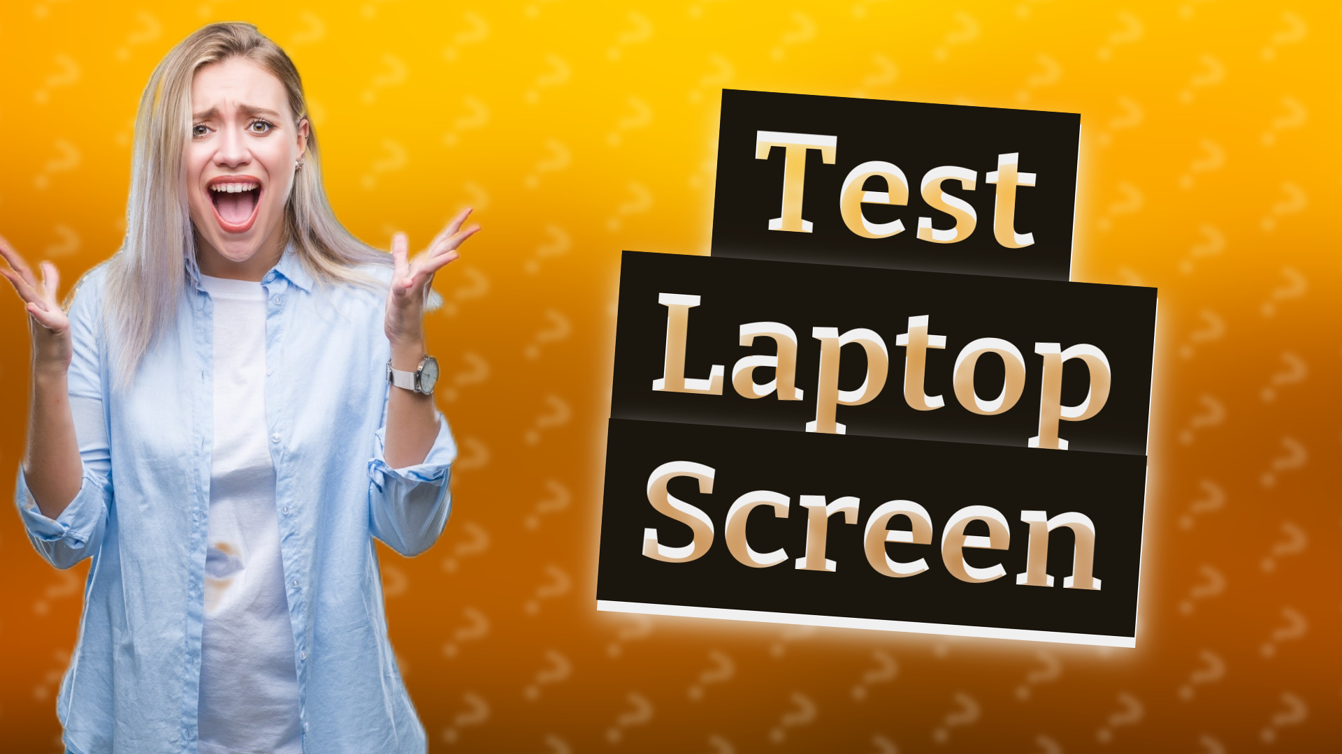 Test Laptop Screen