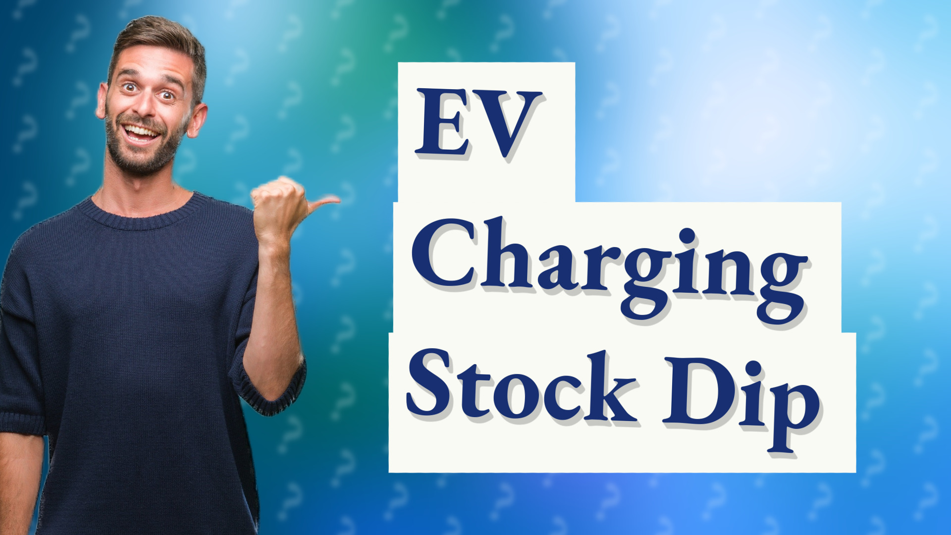 EV Charging Stock Dip