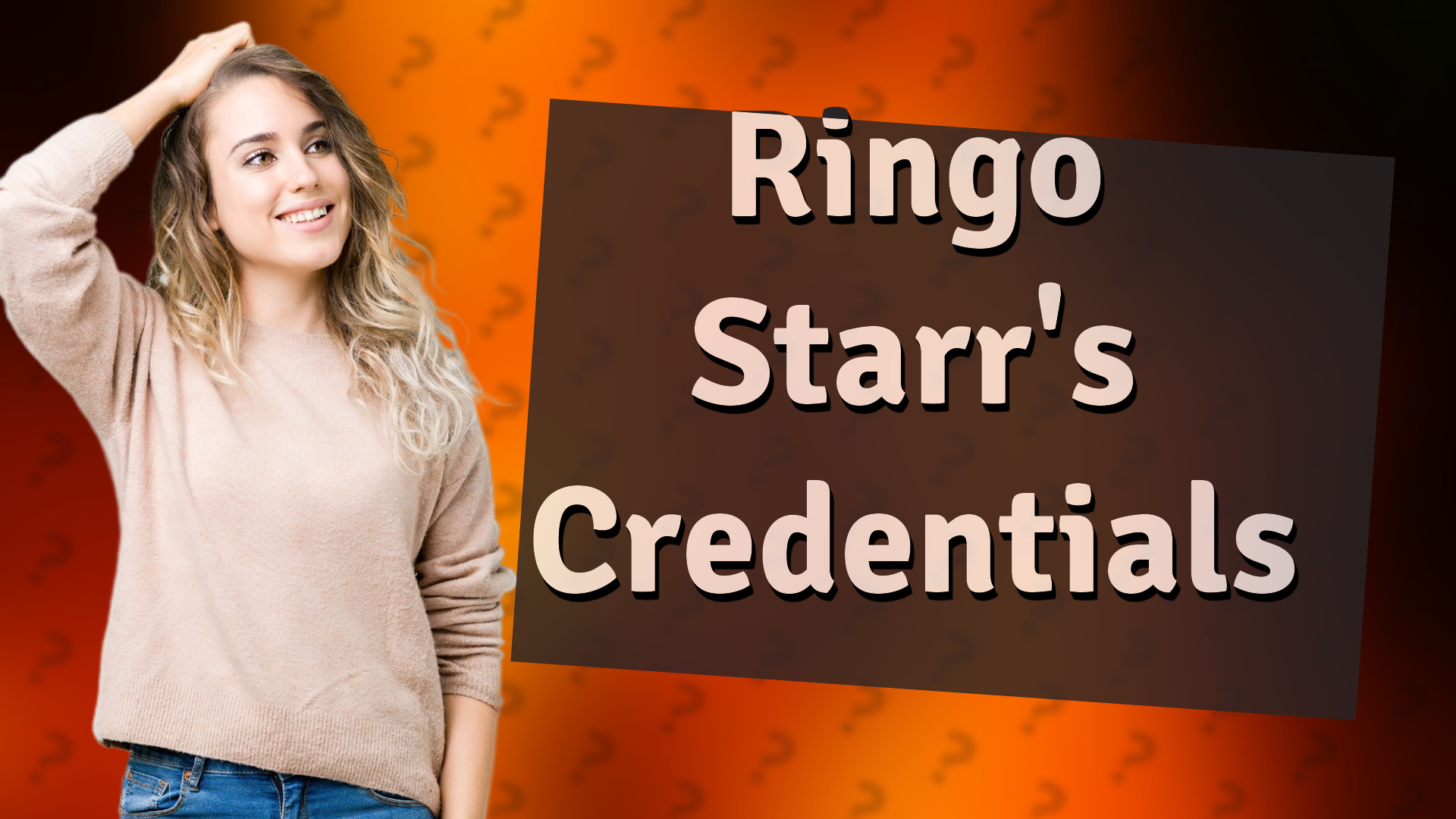 Ringo Starr's Credentials
