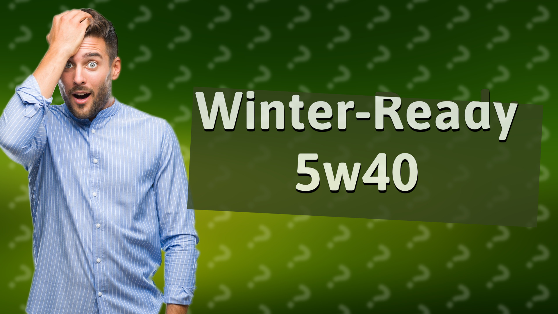 Winter-Ready 5w40