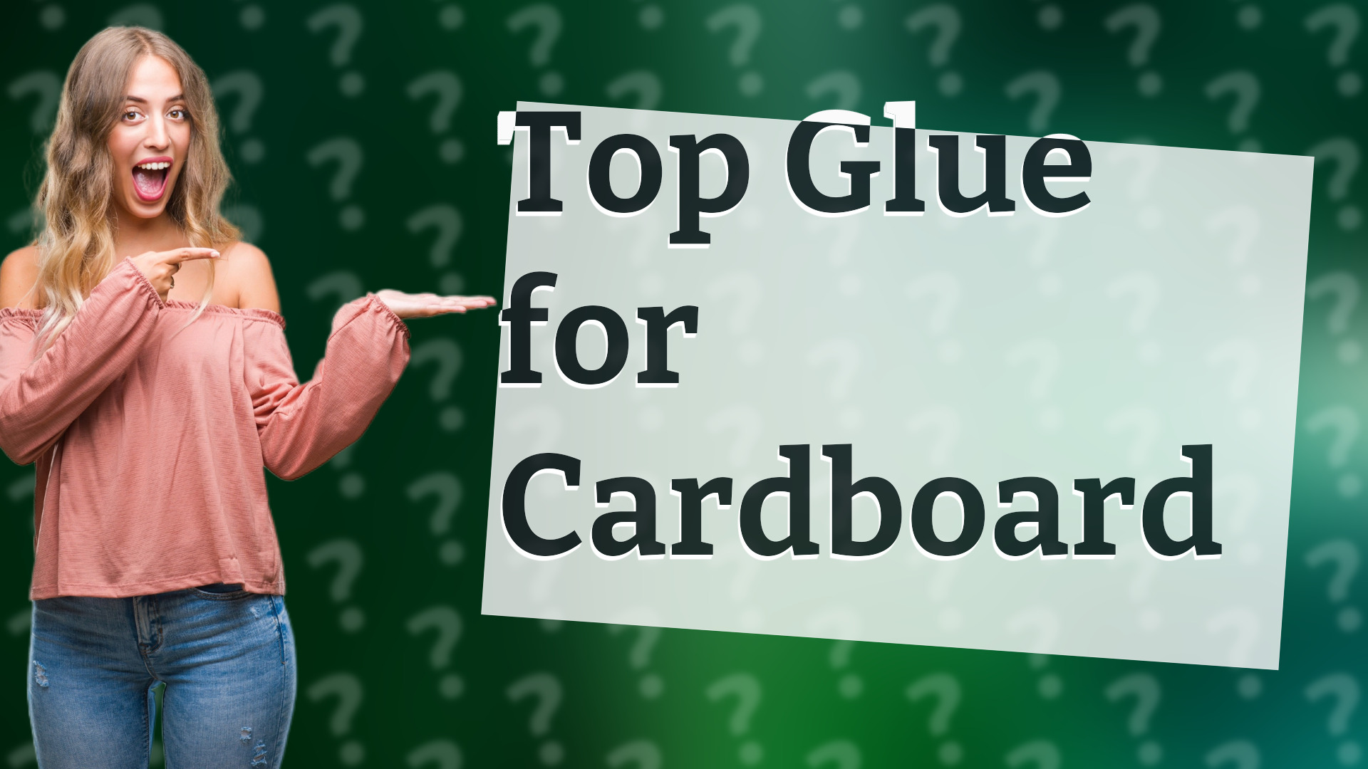 Top Glue for Cardboard