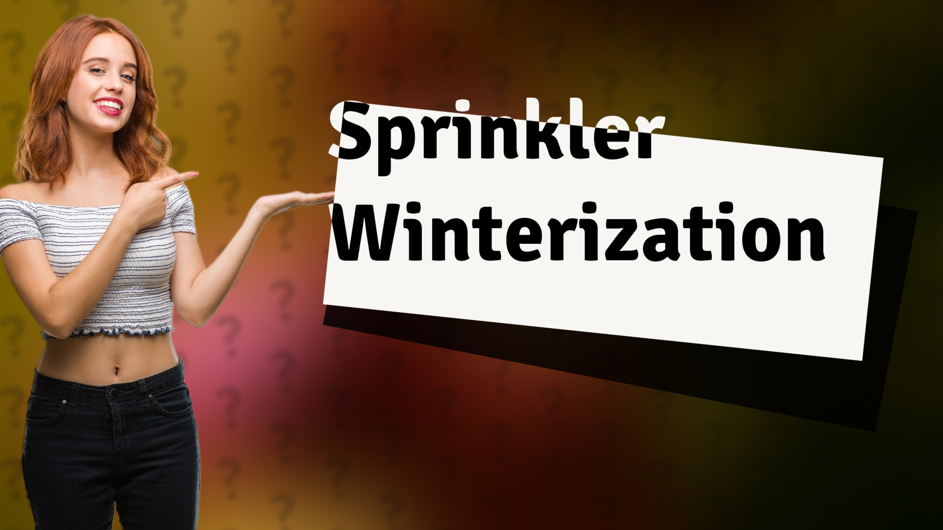 Sprinkler Winterization