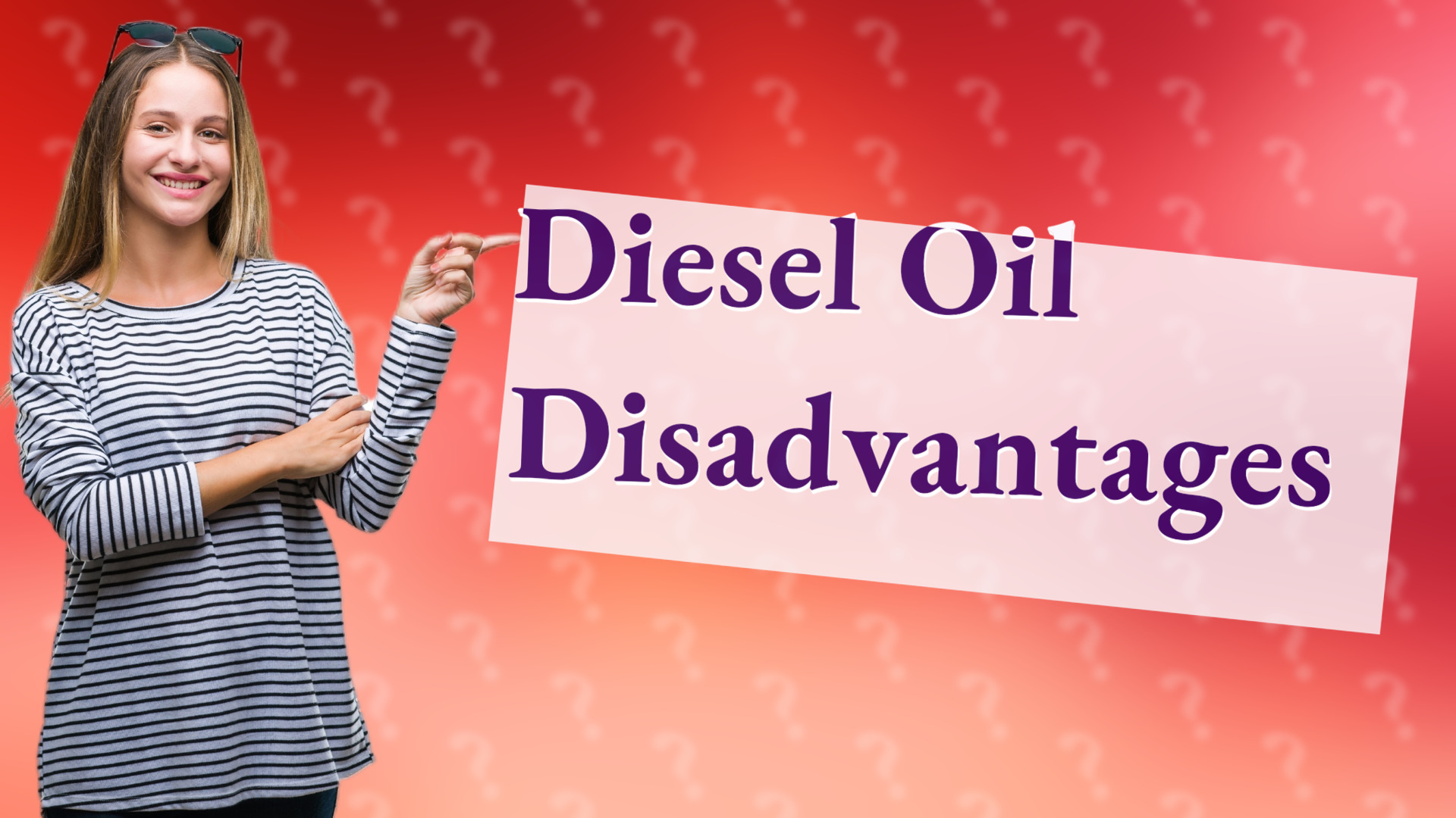 Diesel Oil Disadvantages