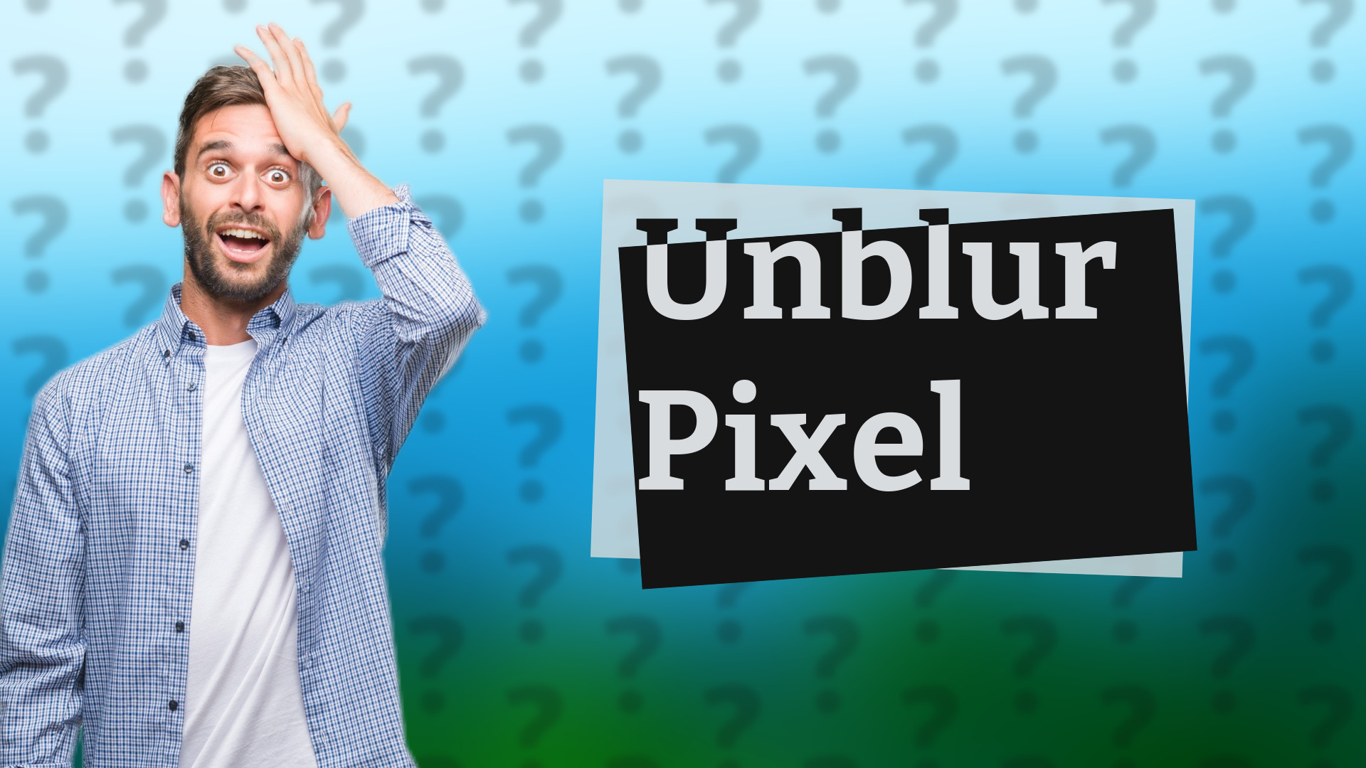 Unblur Pixel