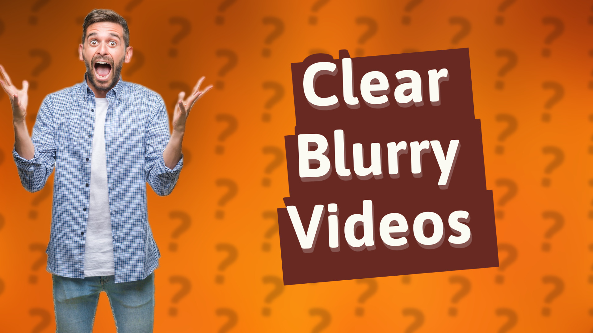 Clear Blurry Videos