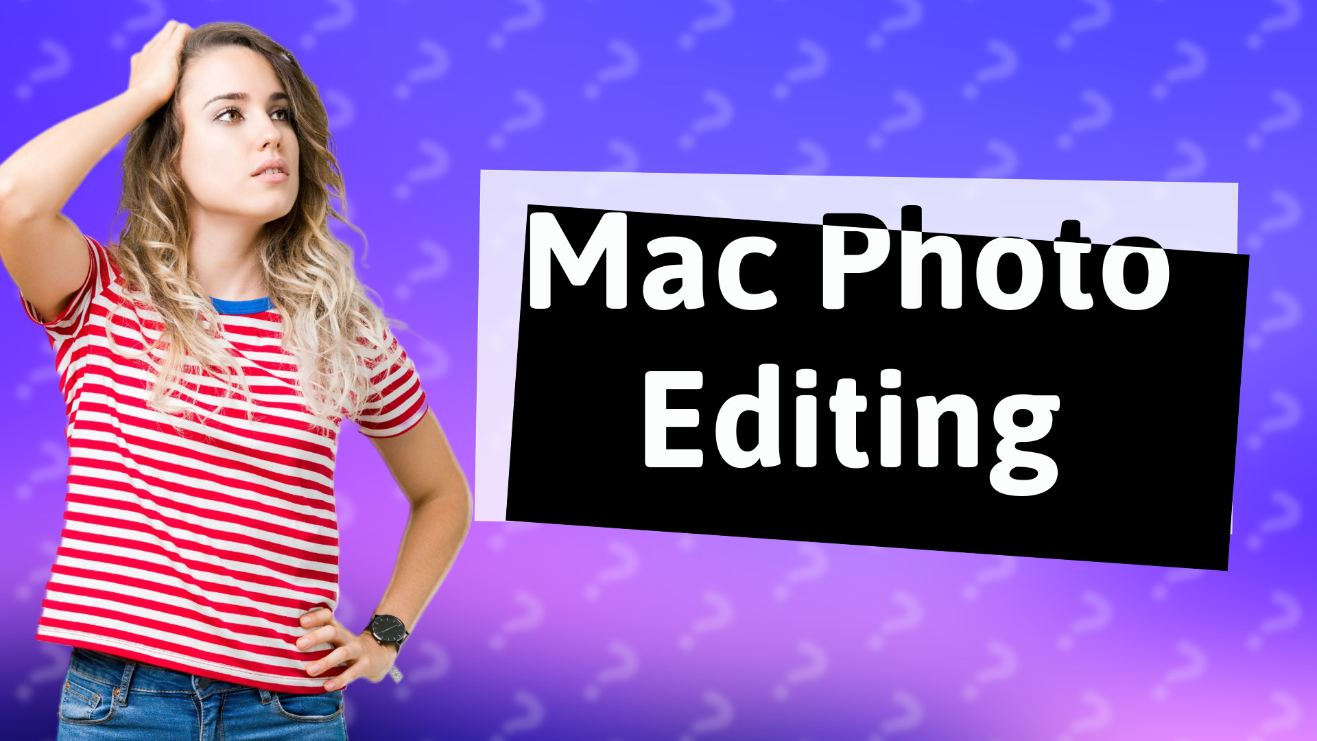 Mac Photo Editing