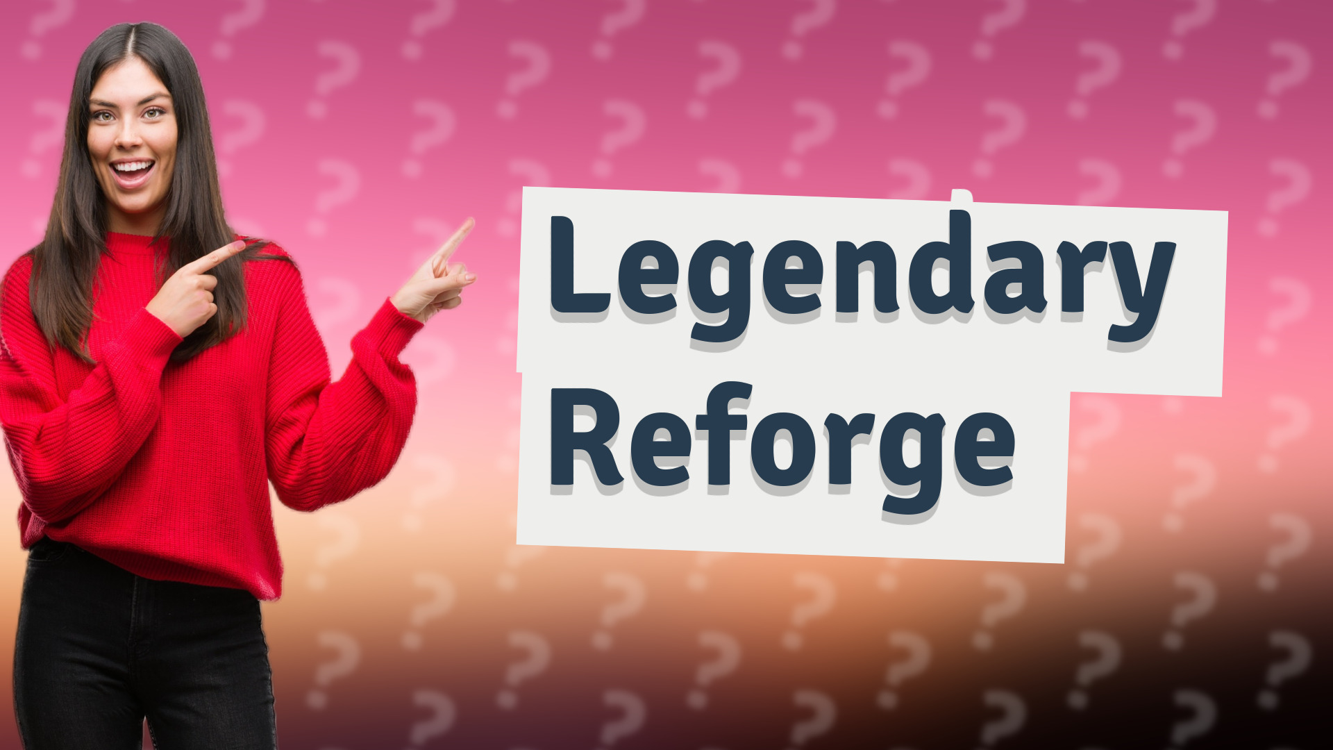Legendary Reforge