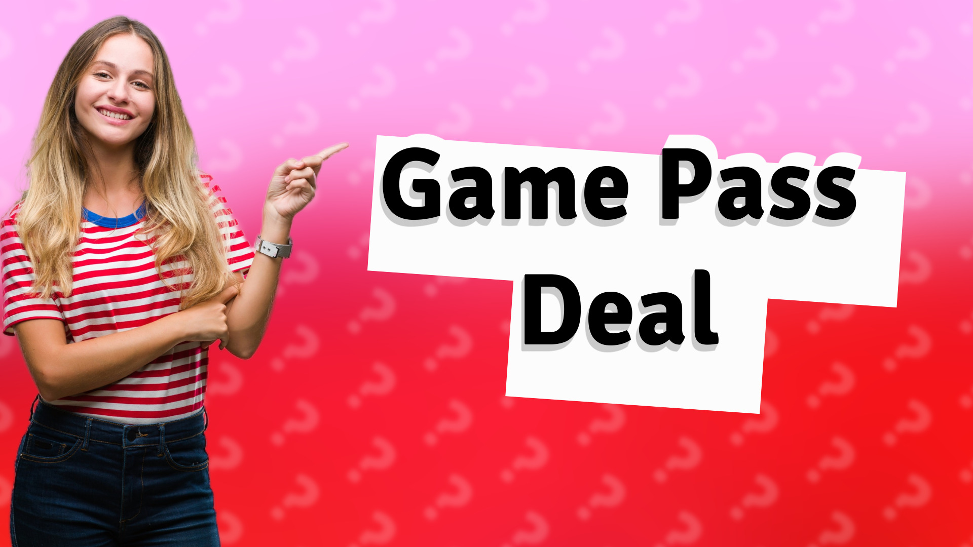 Game Pass Deal