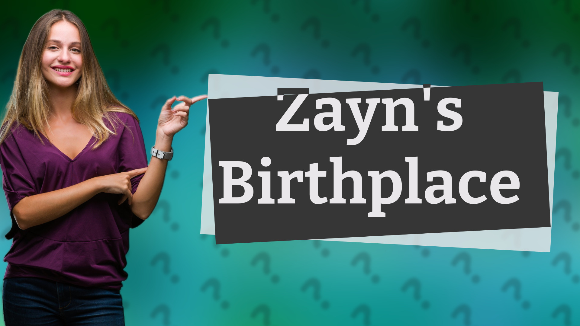 Zayn's Birthplace