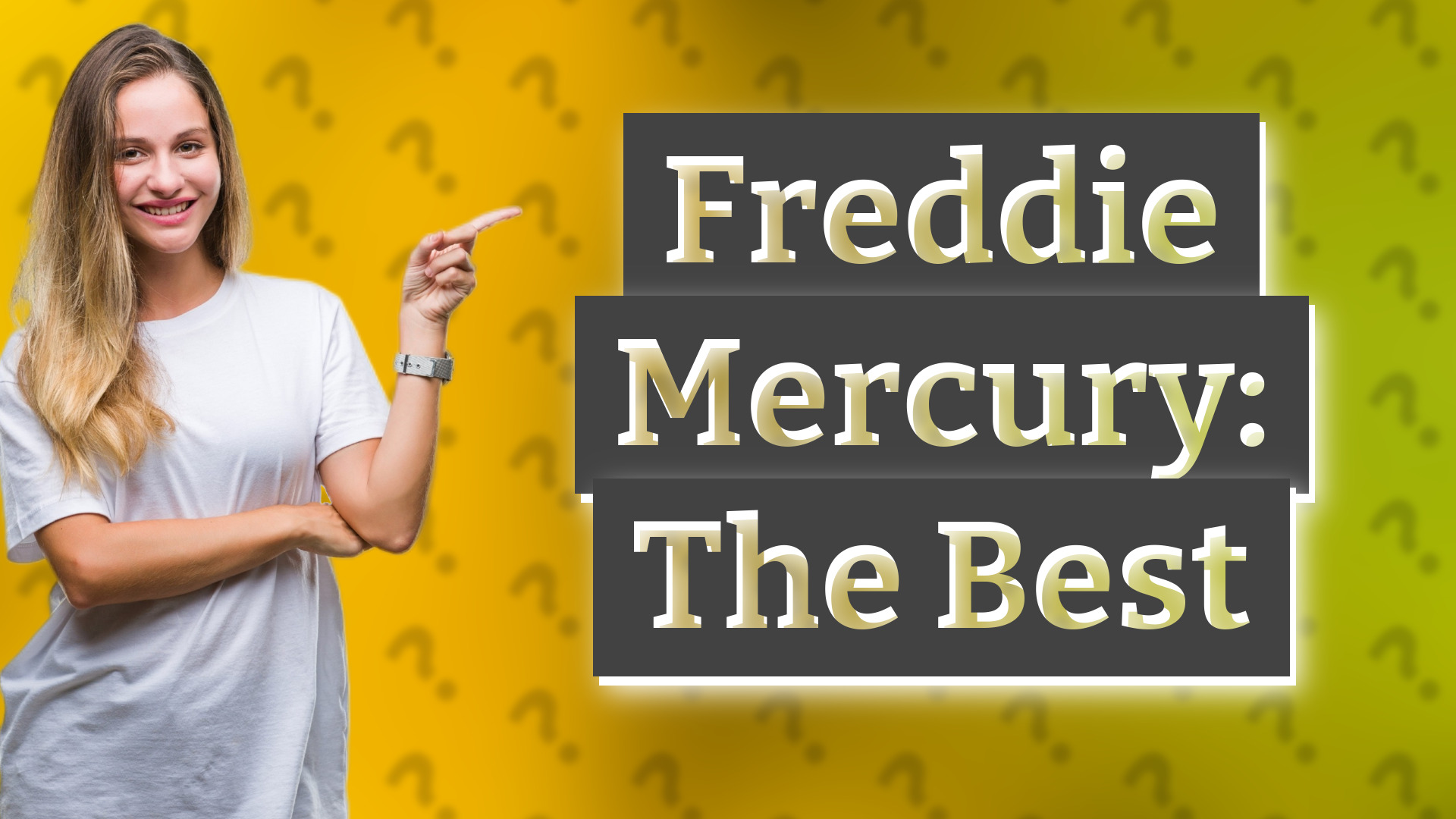 Freddie Mercury: The Best