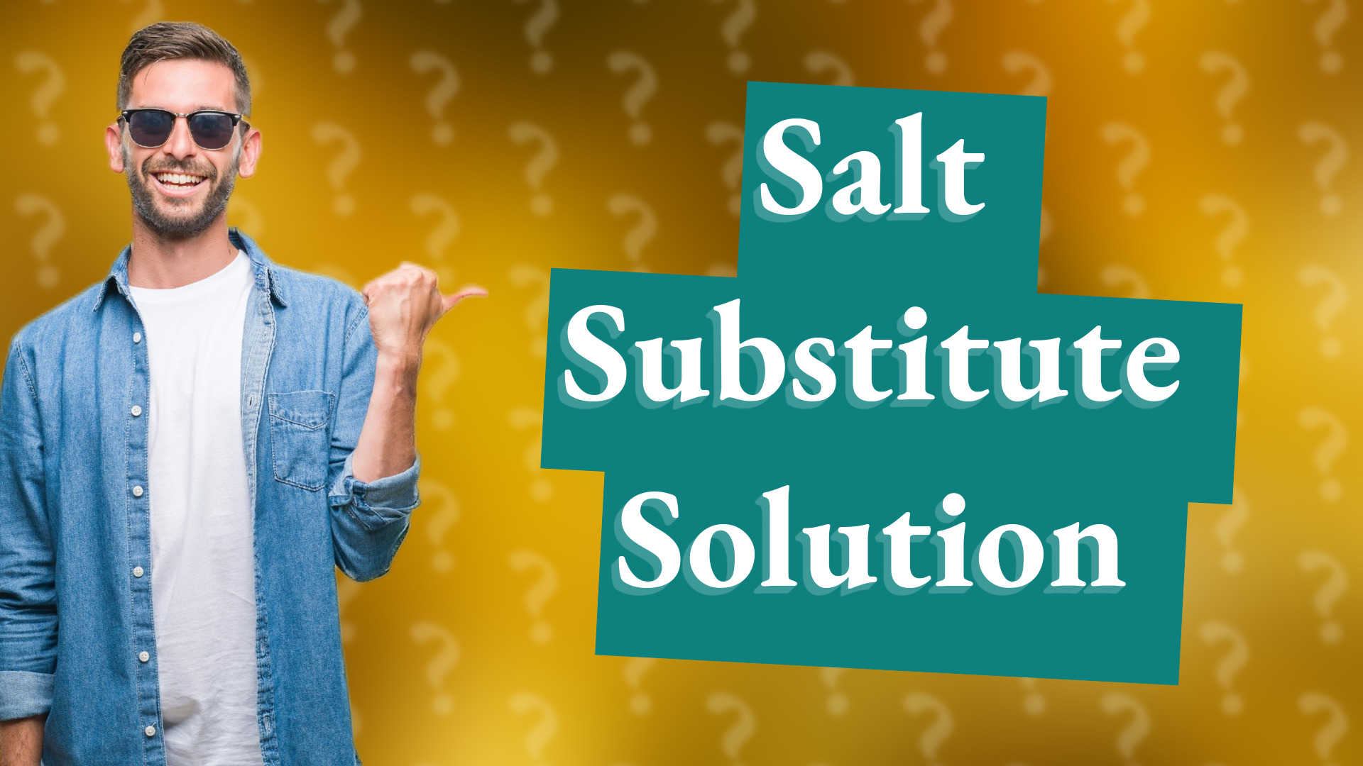 Salt Substitute Solution