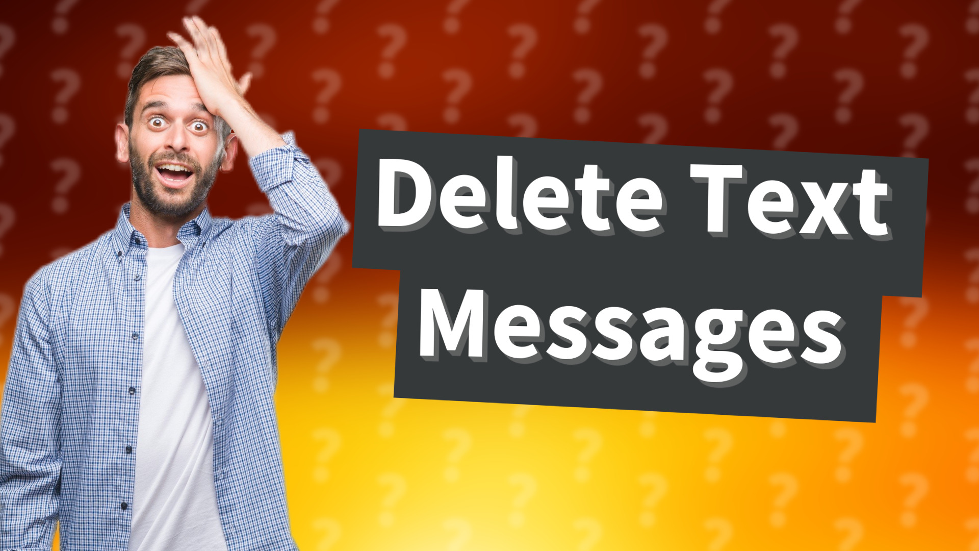 Delete Text Messages