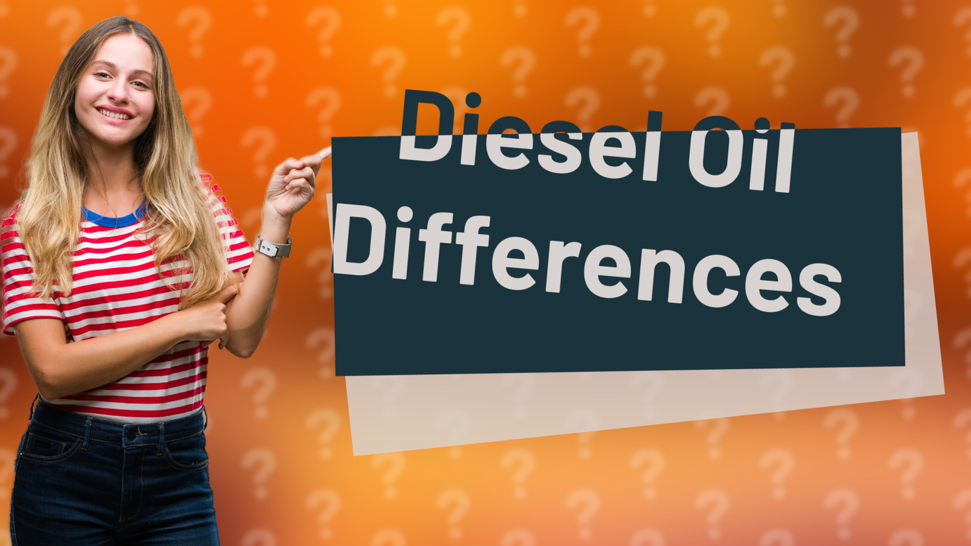 Diesel Oil Differences
