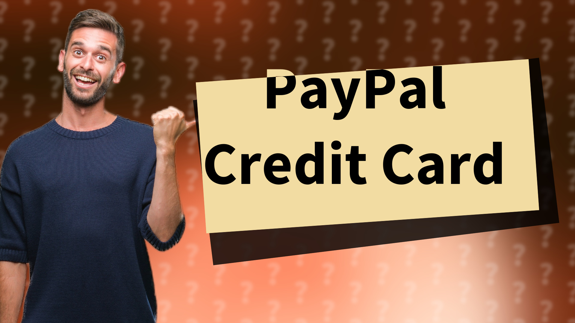 PayPal Credit Card