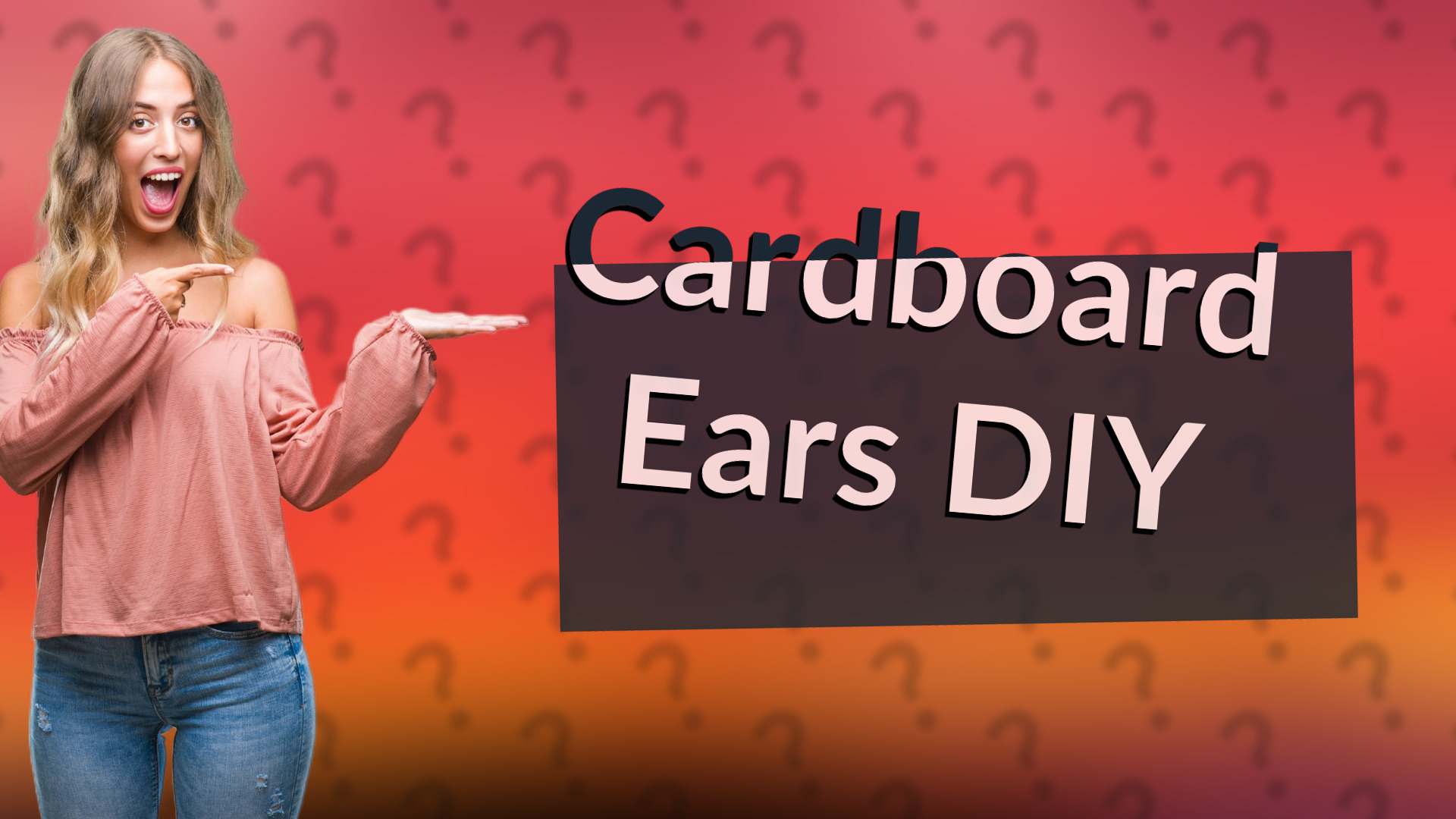 Cardboard Ears DIY