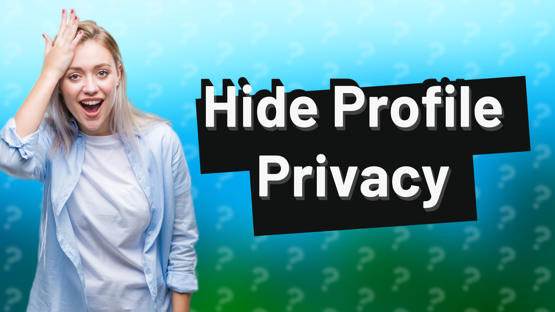 Hide Profile Privacy
