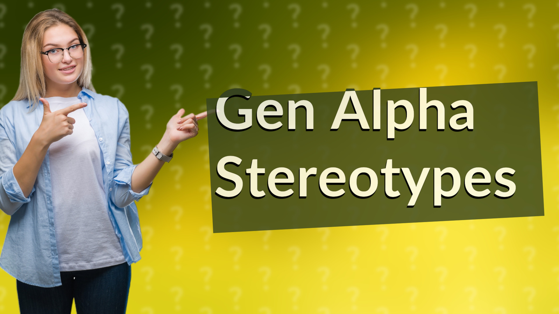 Gen Alpha Stereotypes