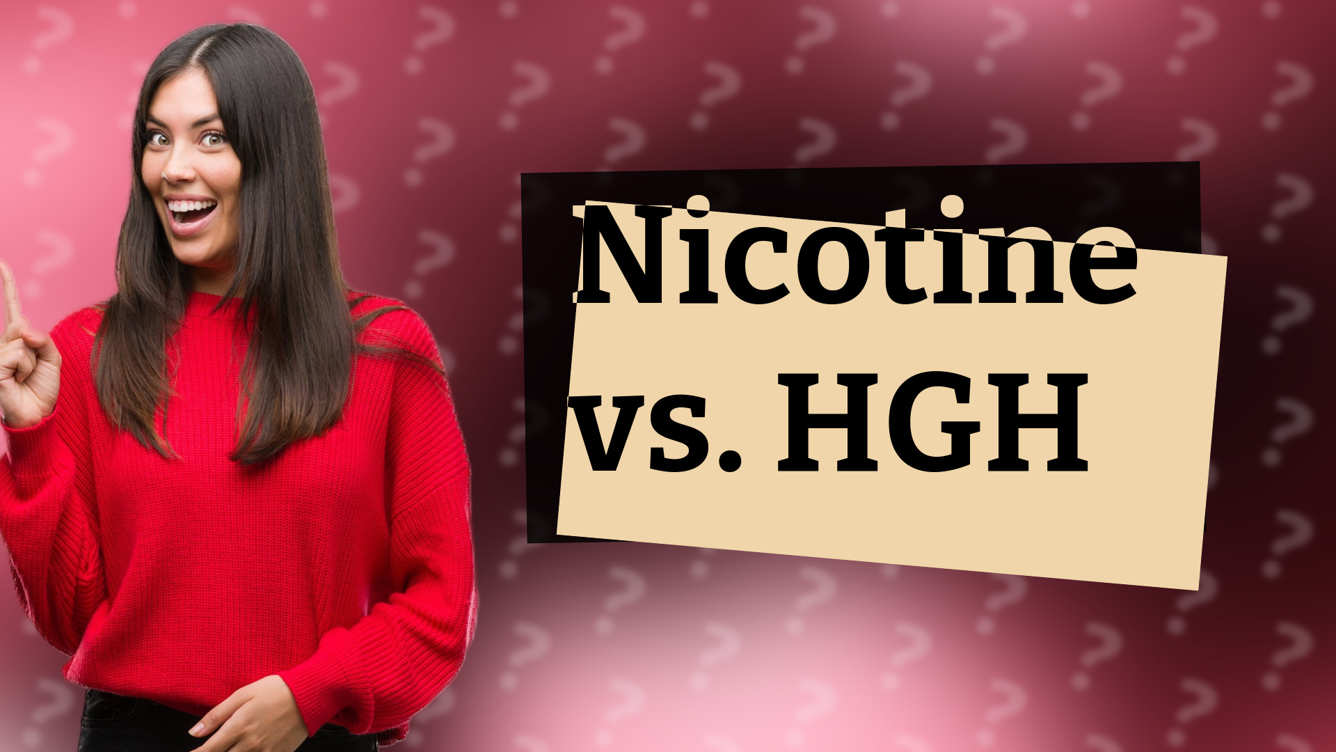 Nicotine vs. HGH