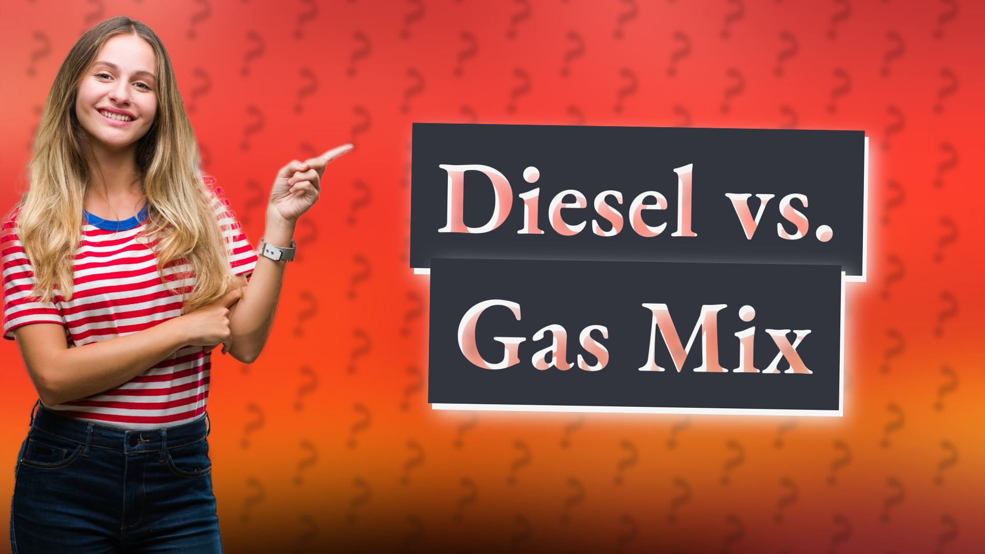 Diesel vs. Gas Mix