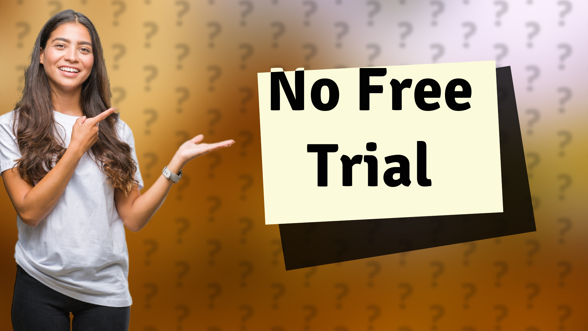 No Free Trial