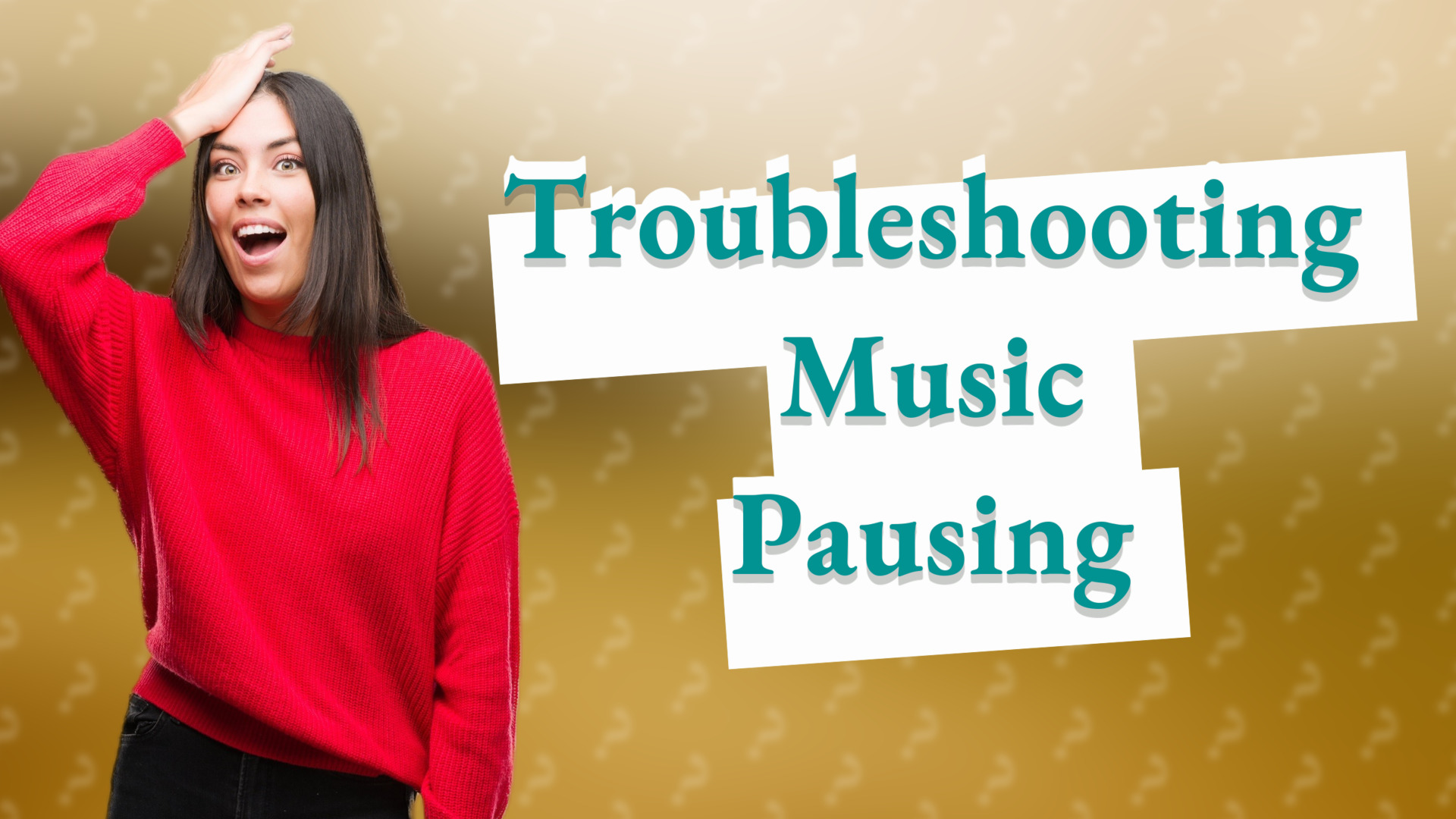 Troubleshooting Music Pausing