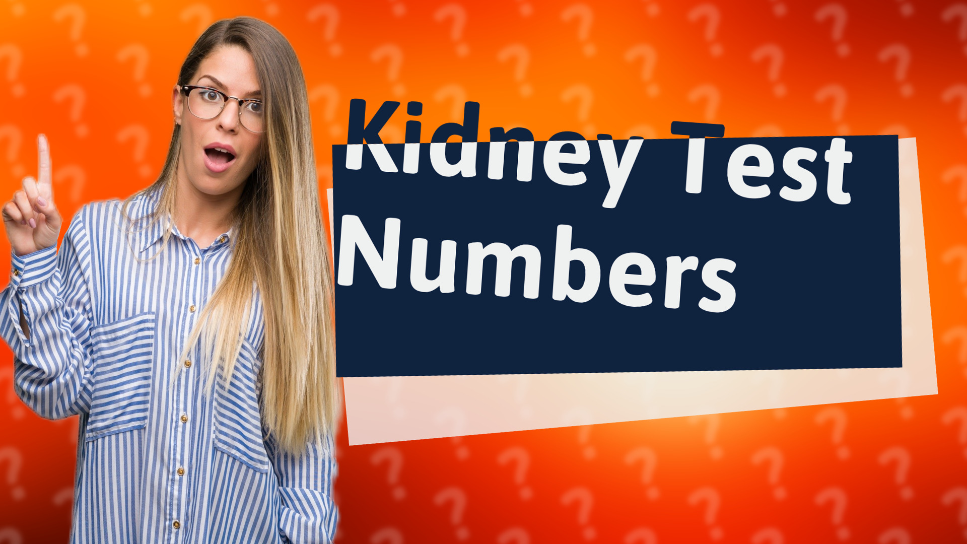 Kidney Test Numbers