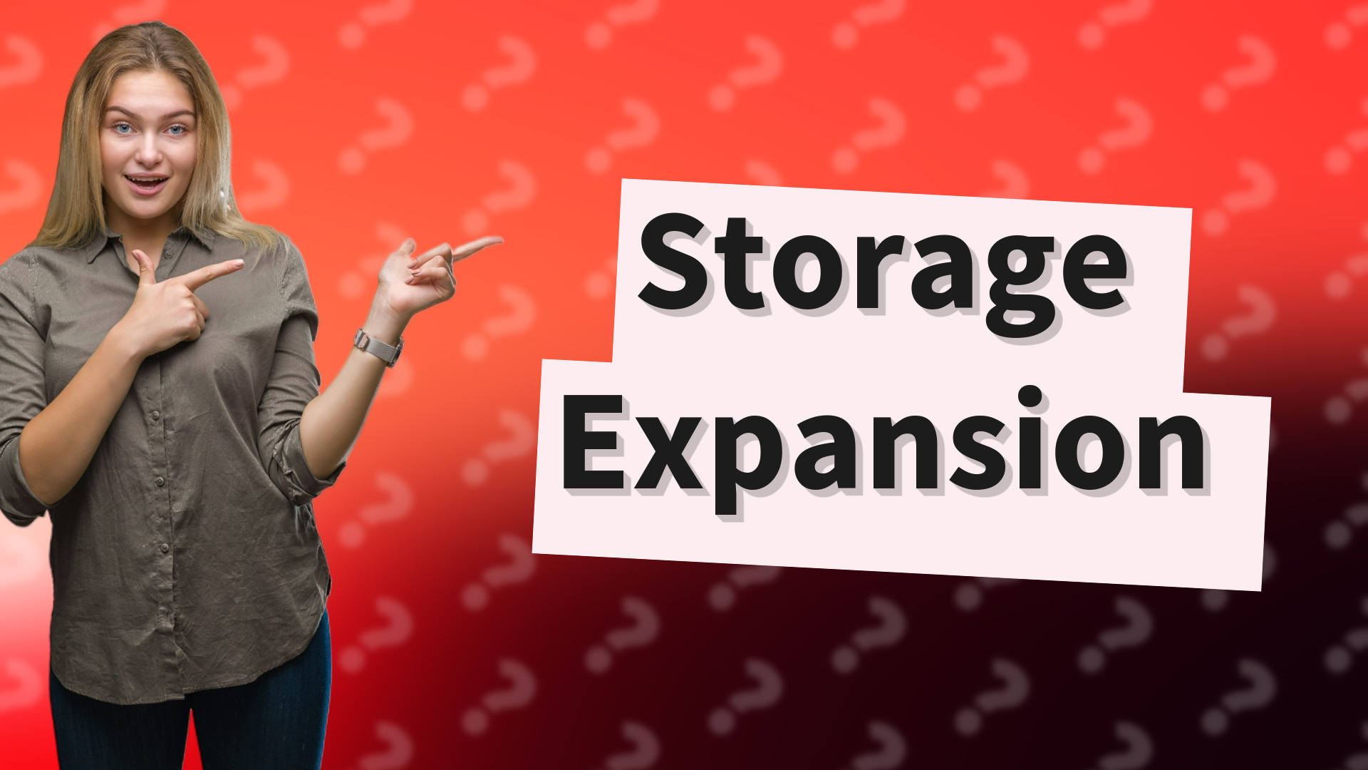 Storage Expansion