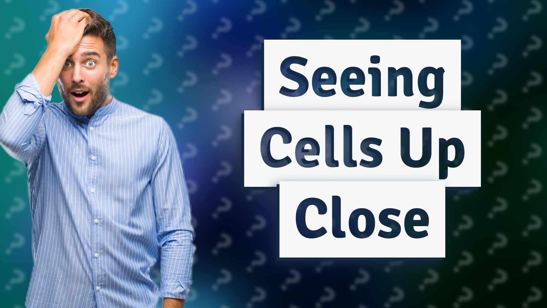Seeing Cells Up Close