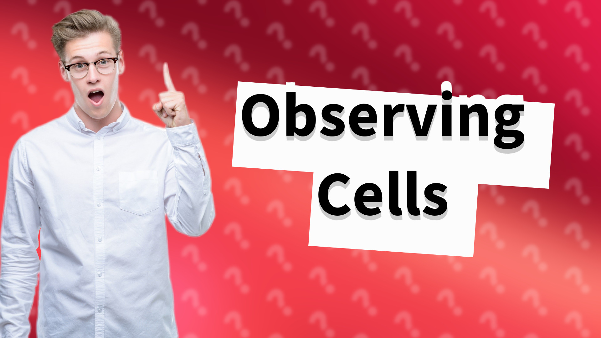 Observing Cells