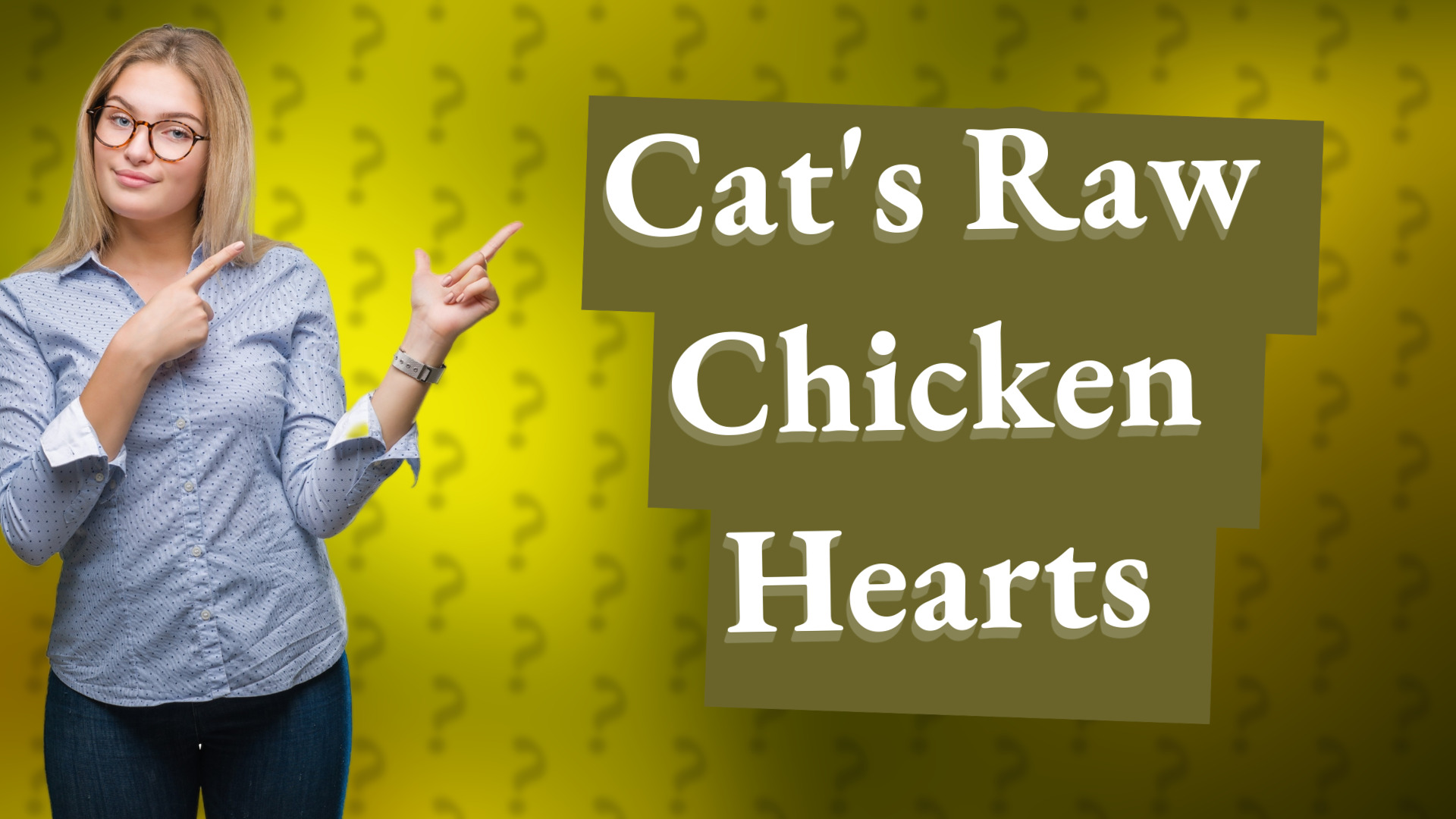 Cat's Raw Chicken Hearts