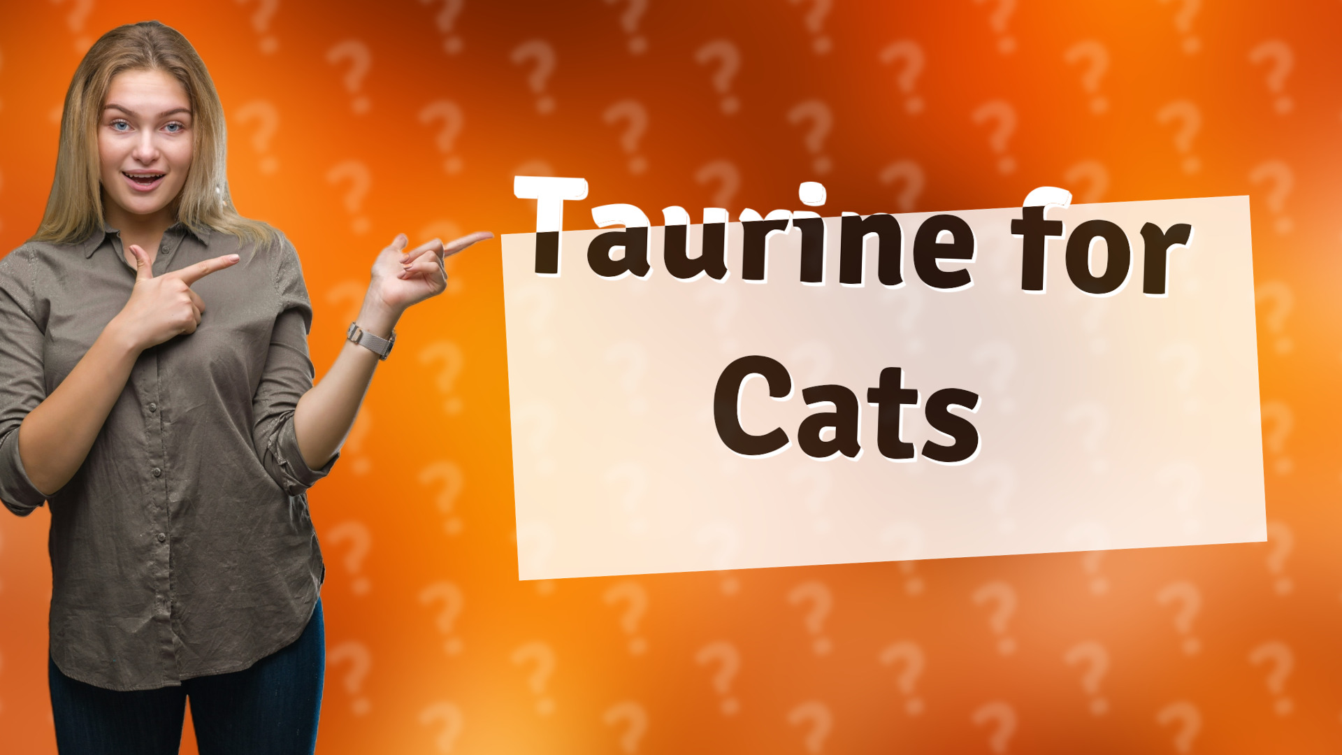 Taurine for Cats