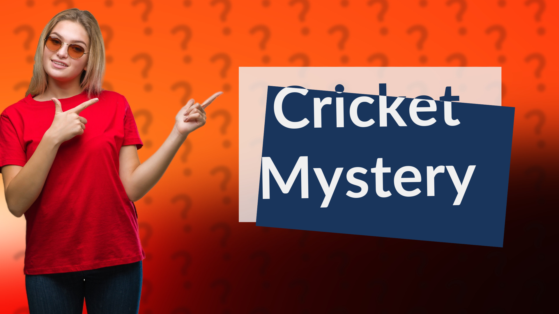Cricket Mystery