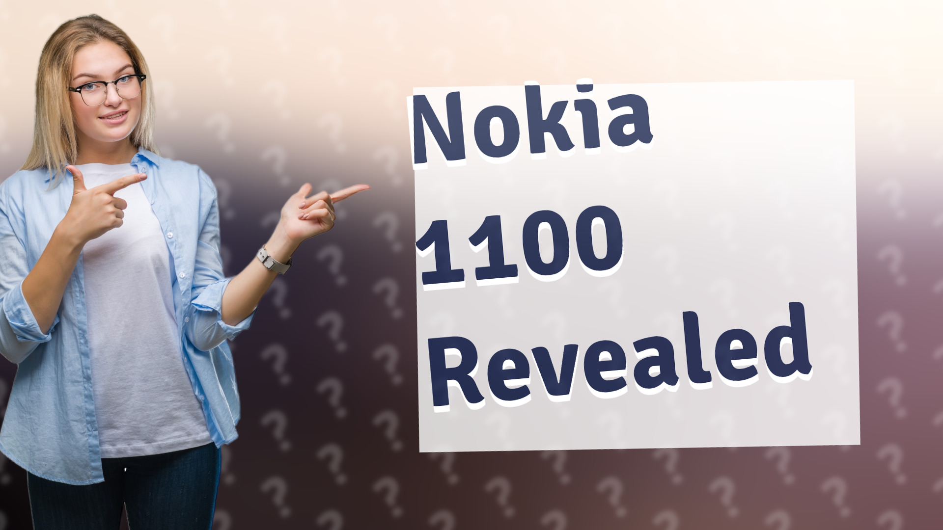 Nokia 1100 Revealed