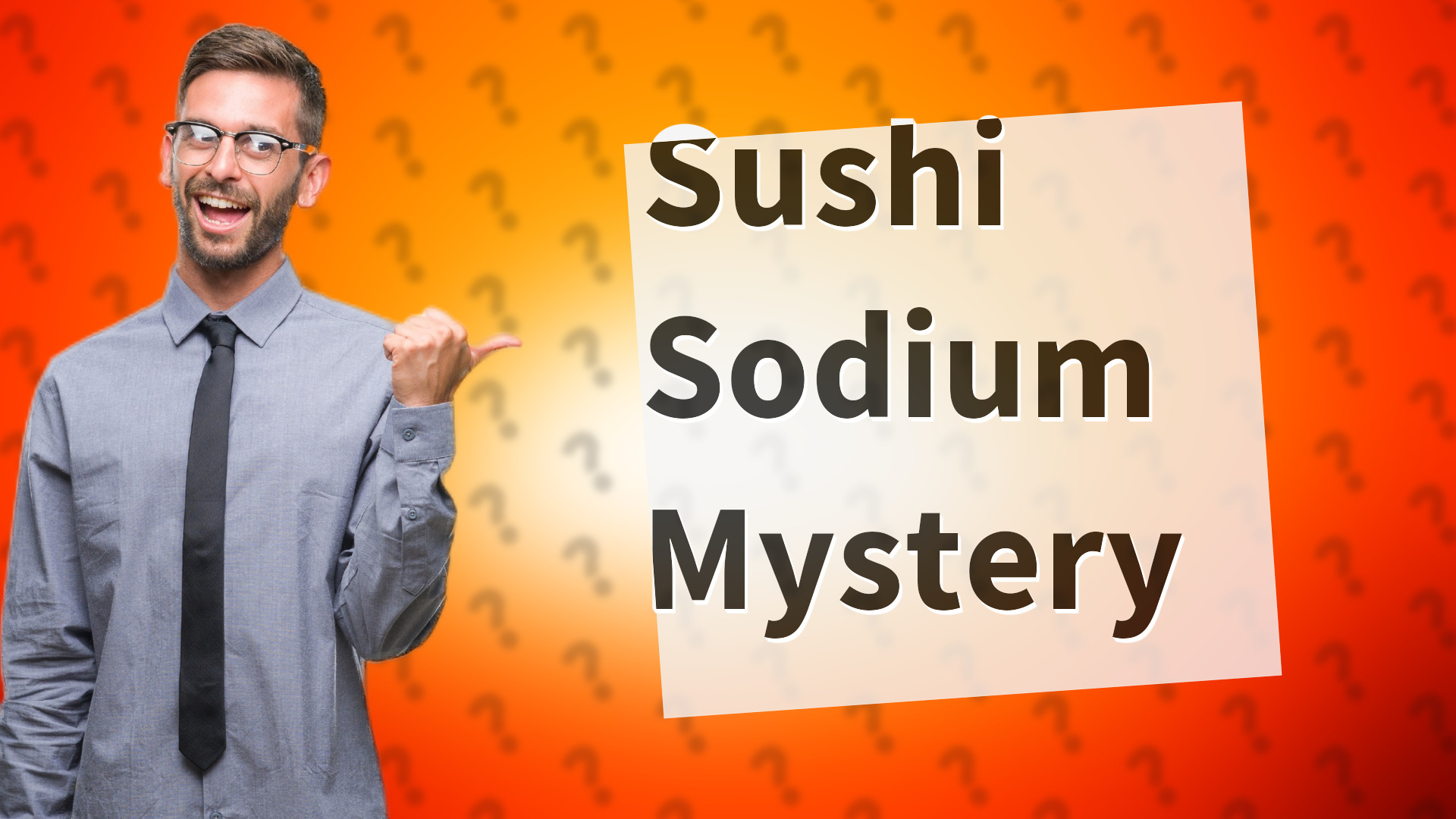 Sushi Sodium Mystery