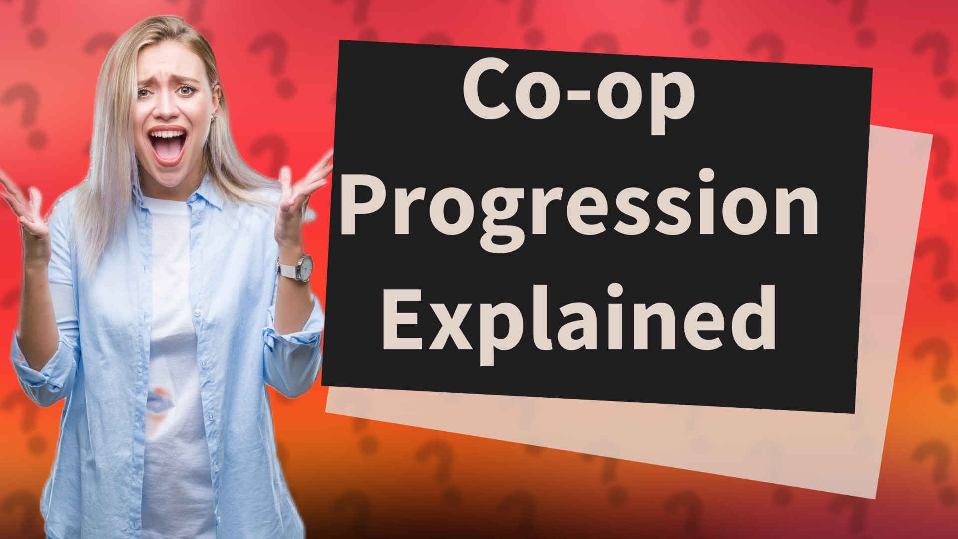 Co-op Progression Explained