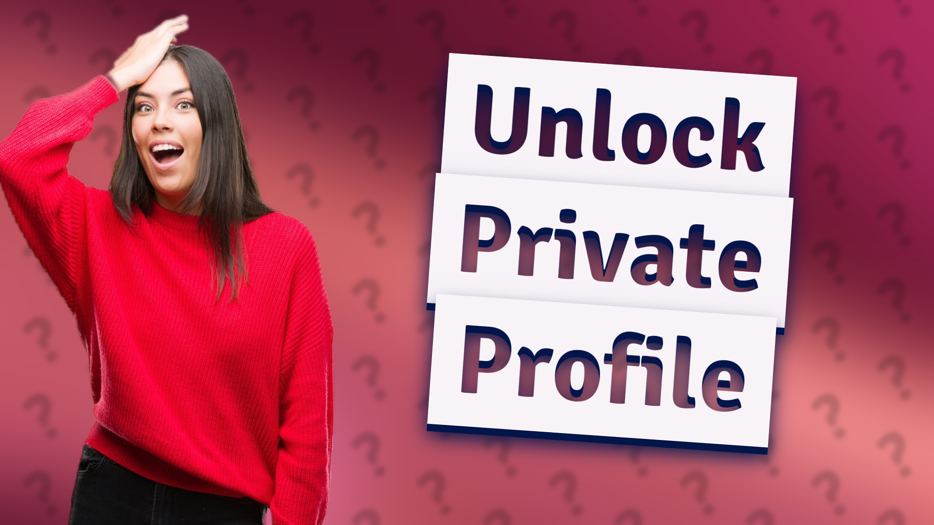 Unlock Private Profile