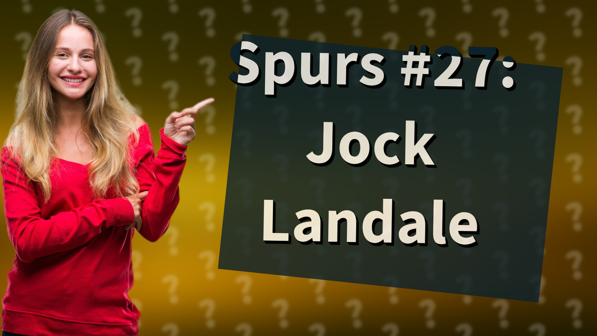 Spurs #27: Jock Landale