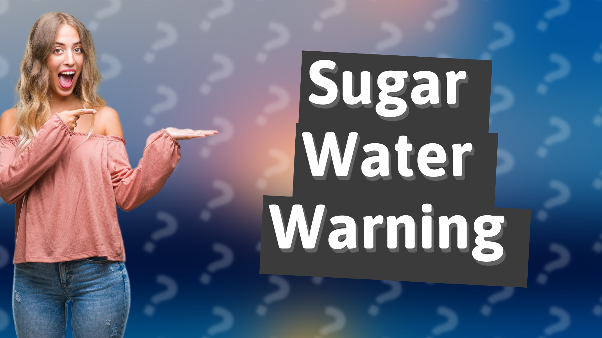 Sugar Water Warning