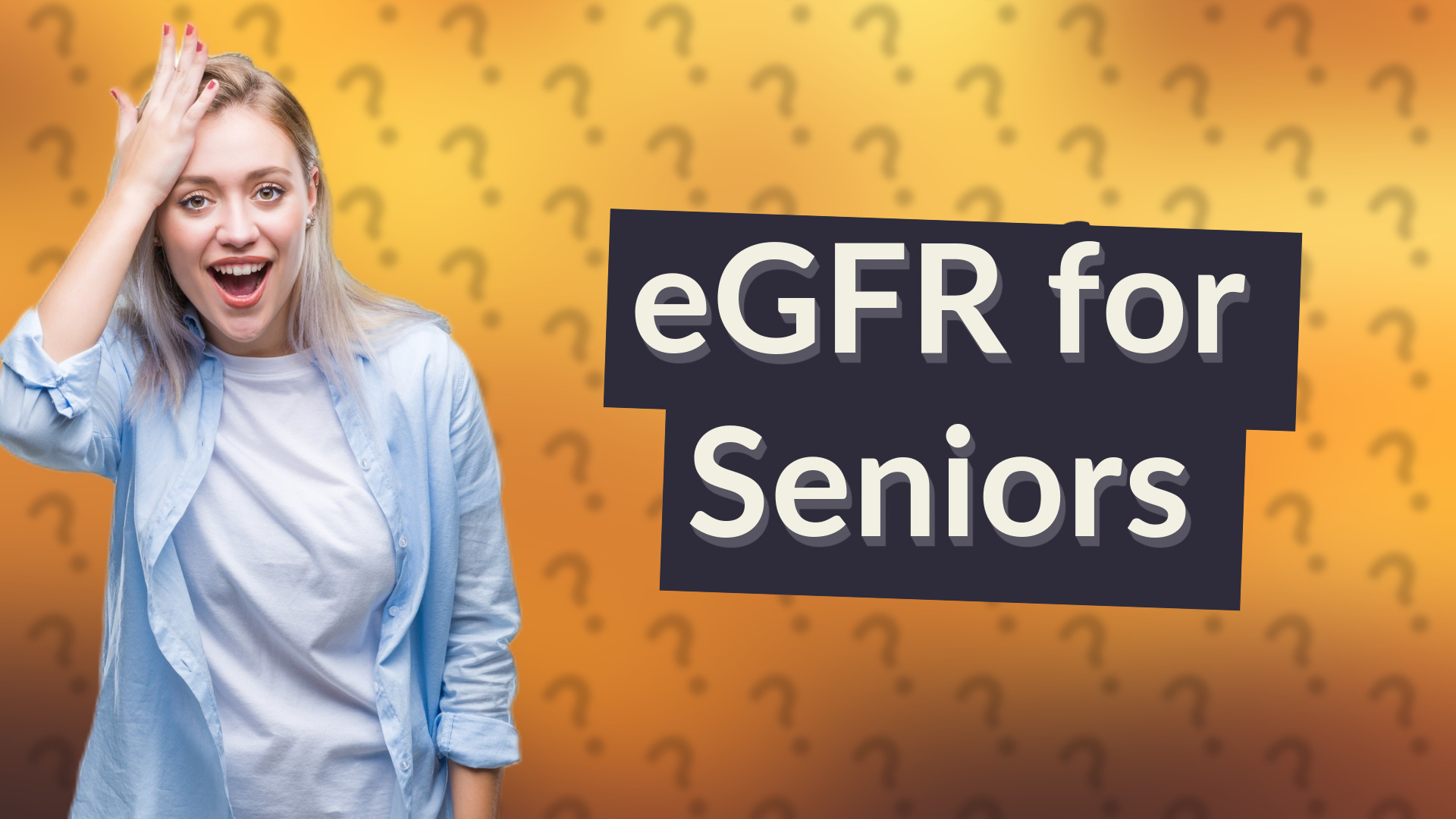 eGFR for Seniors