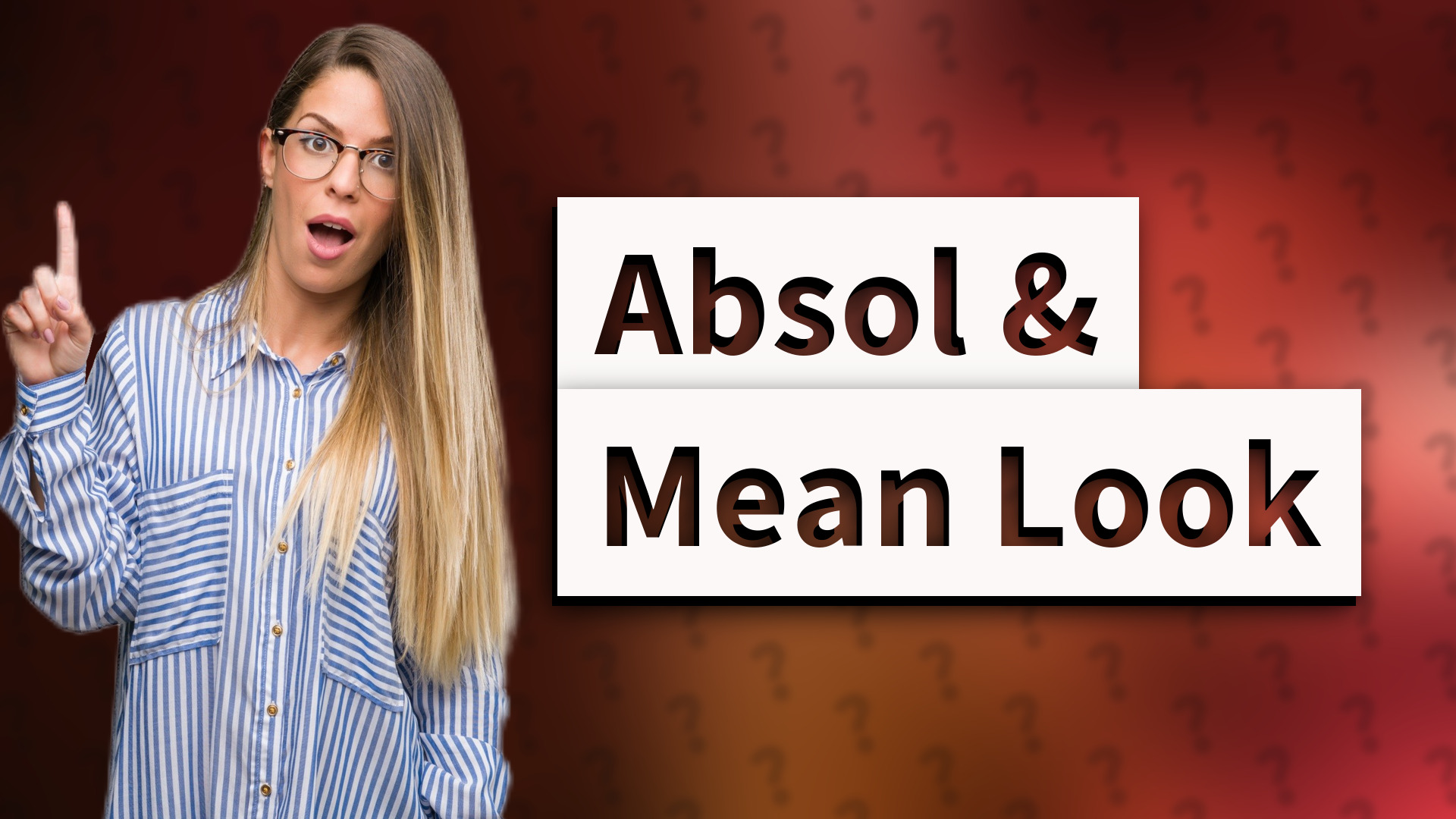 Absol & Mean Look