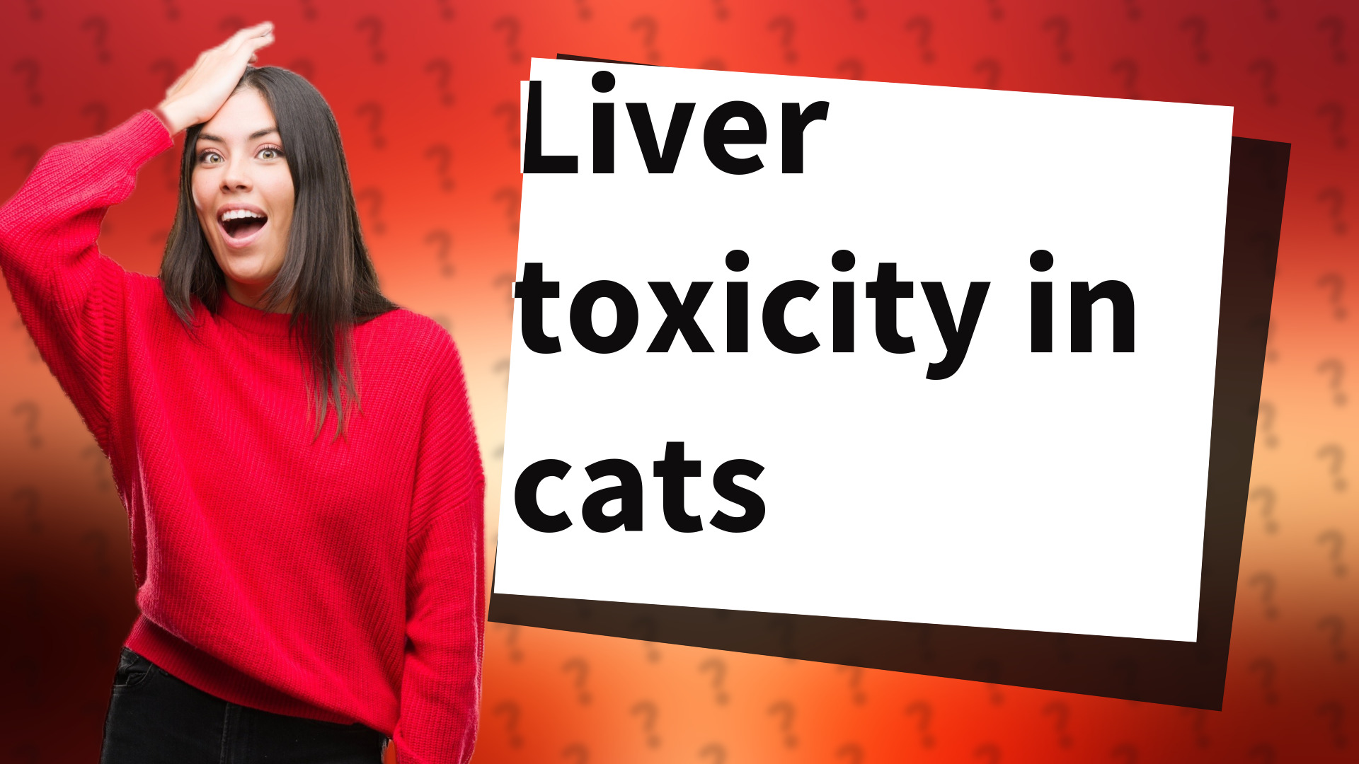 Liver toxicity in cats