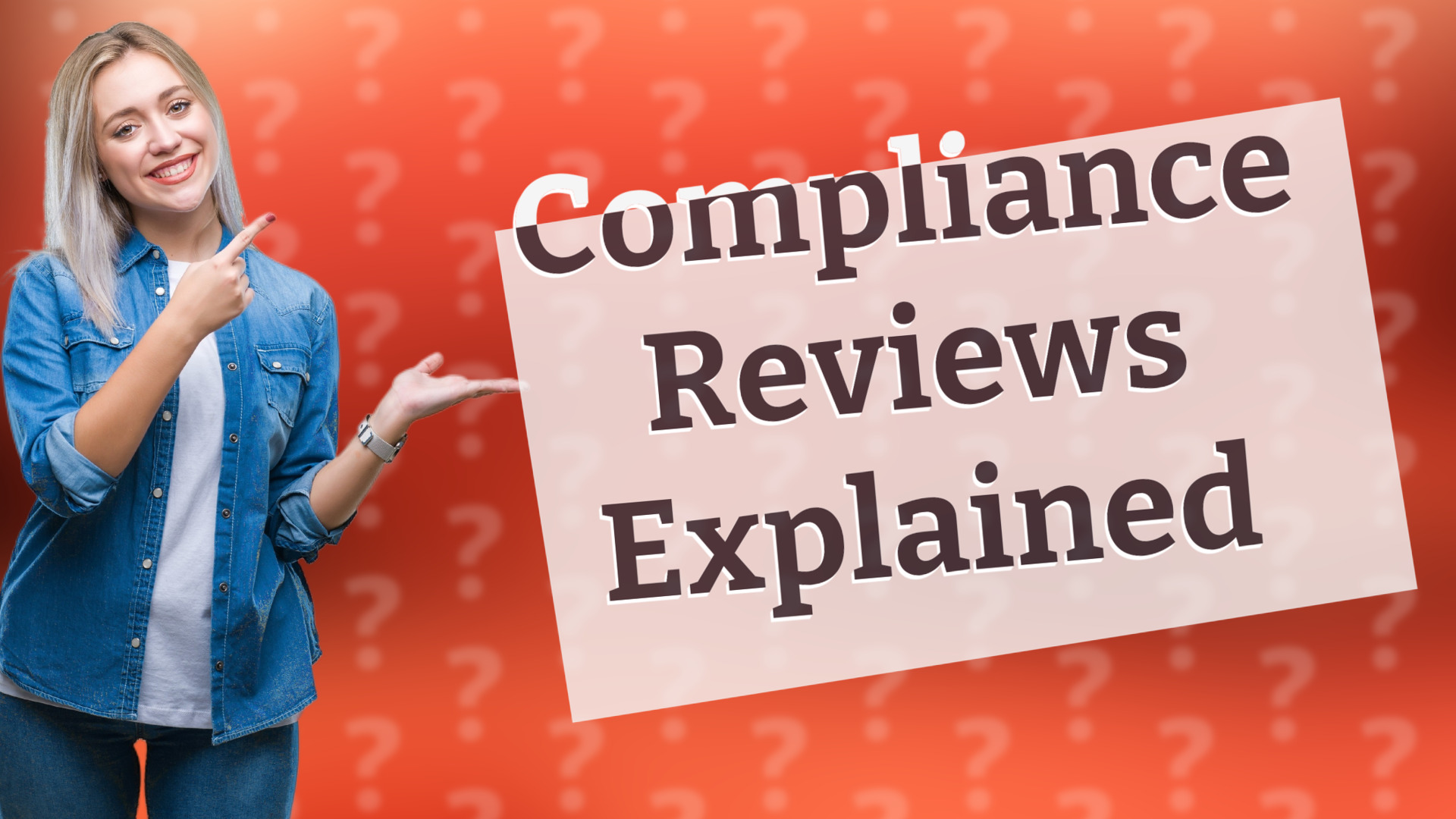Compliance Reviews Explained