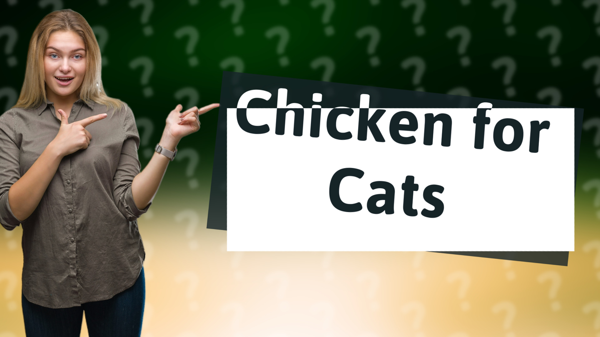 Chicken for Cats