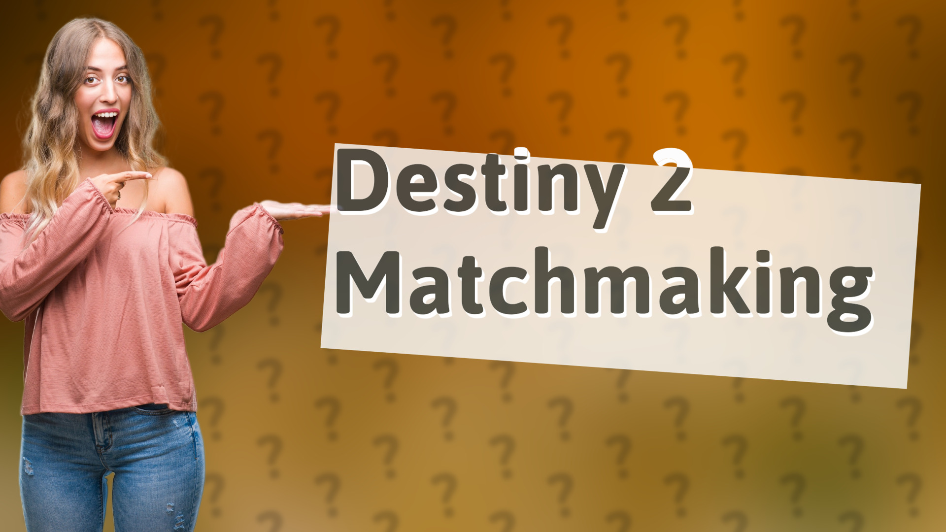 Destiny 2 Matchmaking