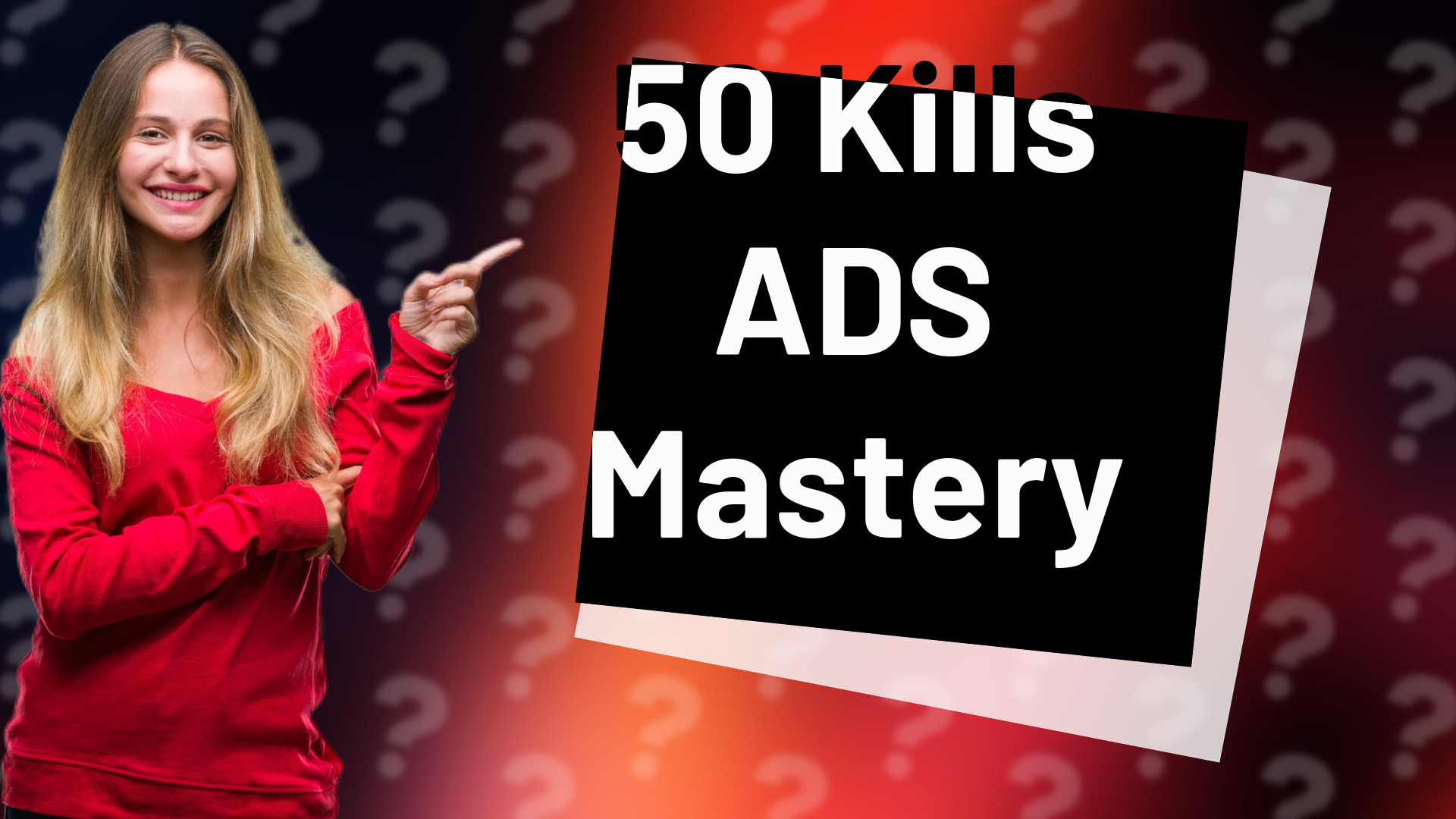 50 Kills ADS Mastery